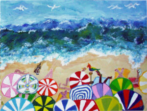 Crowded Beach