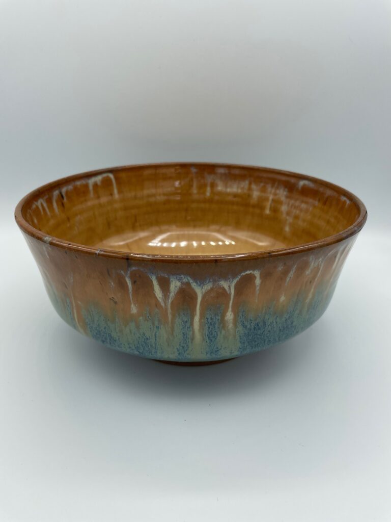 BIG BOWL | MUSTARD AND BLUE